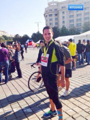 Avocatul Adrian Gheorghiţă a fugit la Maratonul Internaţional Bucureşti
